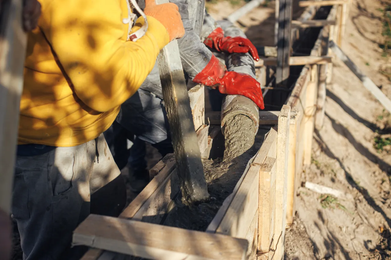 Retaining wall installation in New Jersey